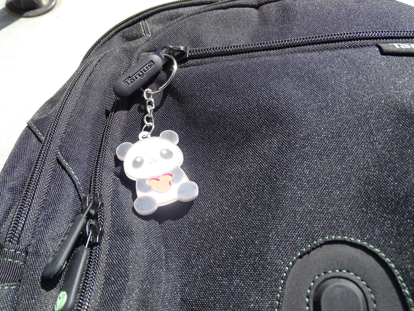 Kawaii Panda Keyring - Adorable and Practical School Bag Accessory