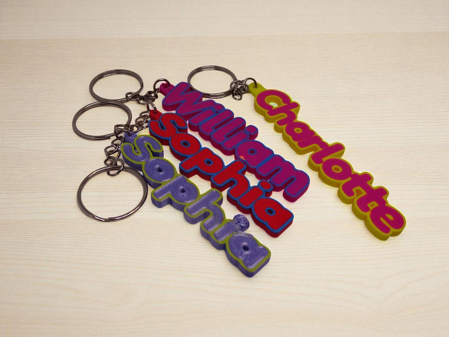 Personalized Key Ring with Custom Name - Unique Gift Idea