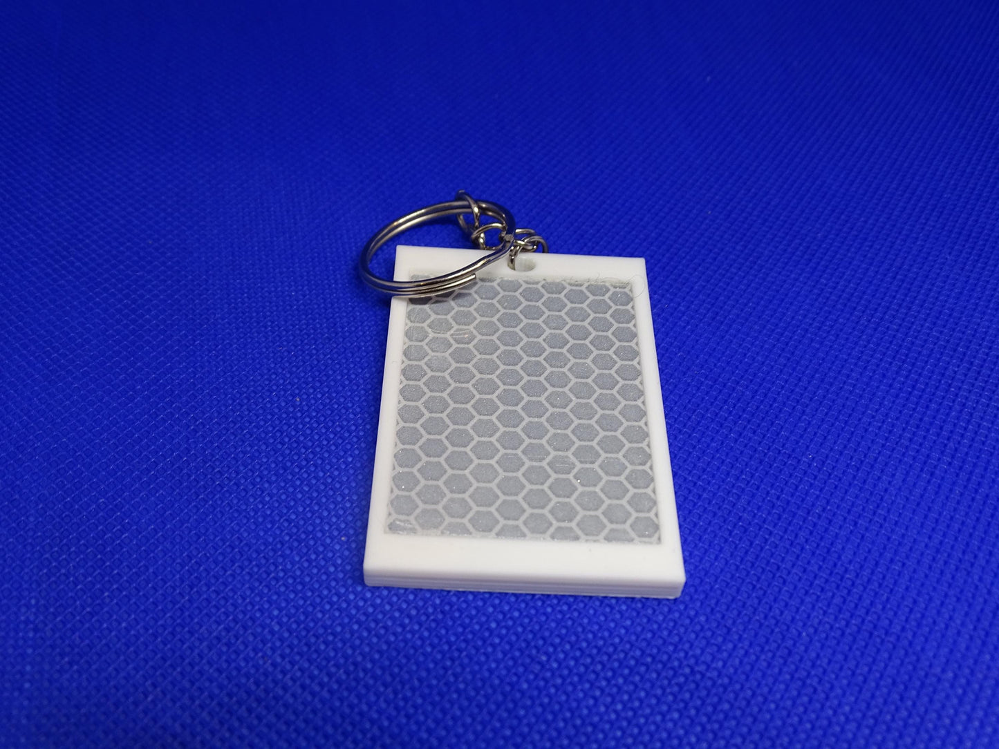 Handmade Reflective Backpack Keychain - Safety Key Ring for Backpacks