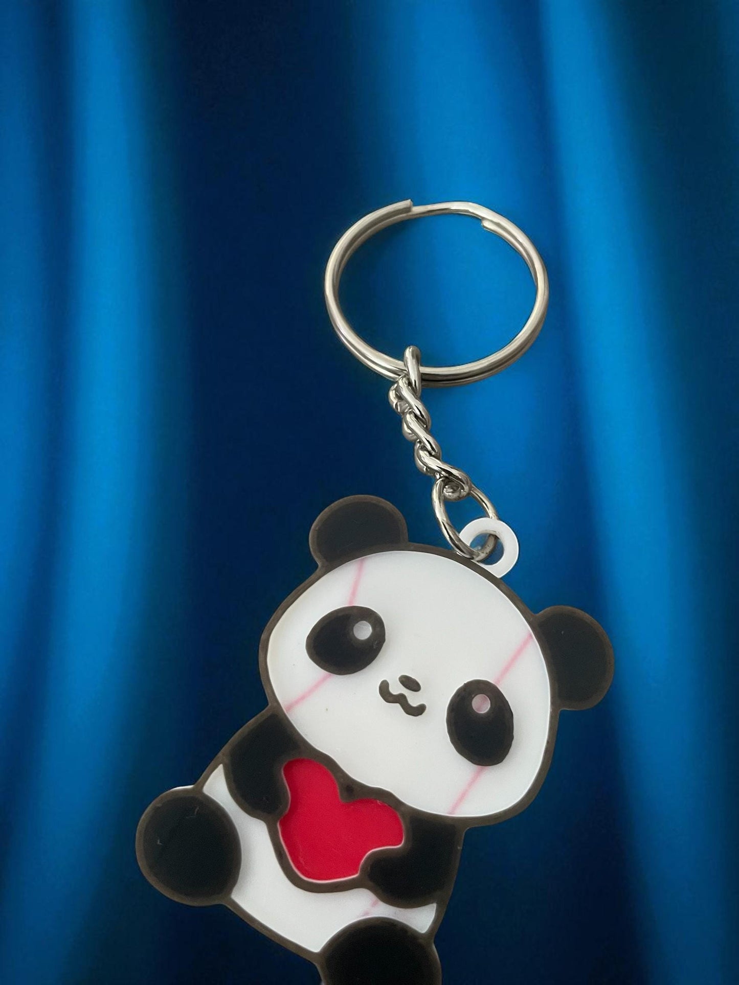 Kawaii Panda Keyring - Adorable and Practical School Bag Accessory